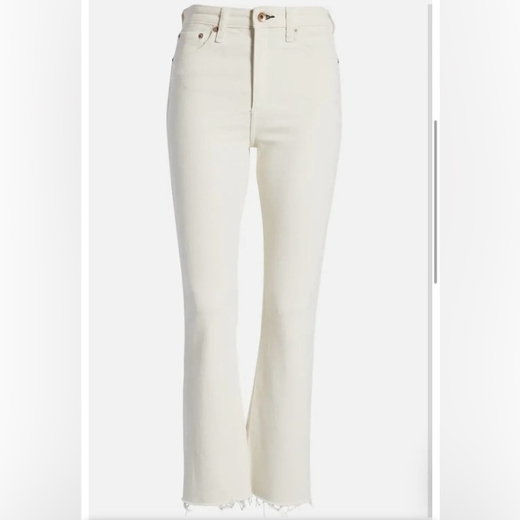 rag & bone Nina High-Rise Ankle Flare Jeans - Picture 2 of 8